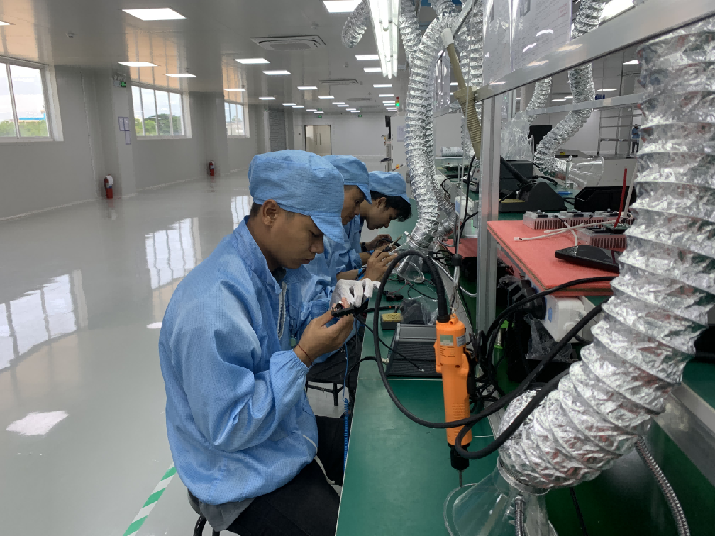  DIP assembly line
